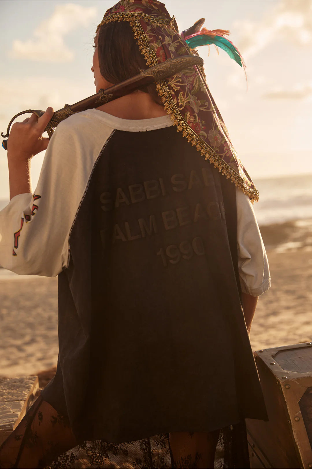 THE STAY WILD RAGLAN TEE
