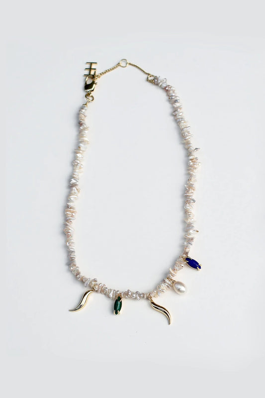 WIPEOUT KESHI PEARL NECKLACE