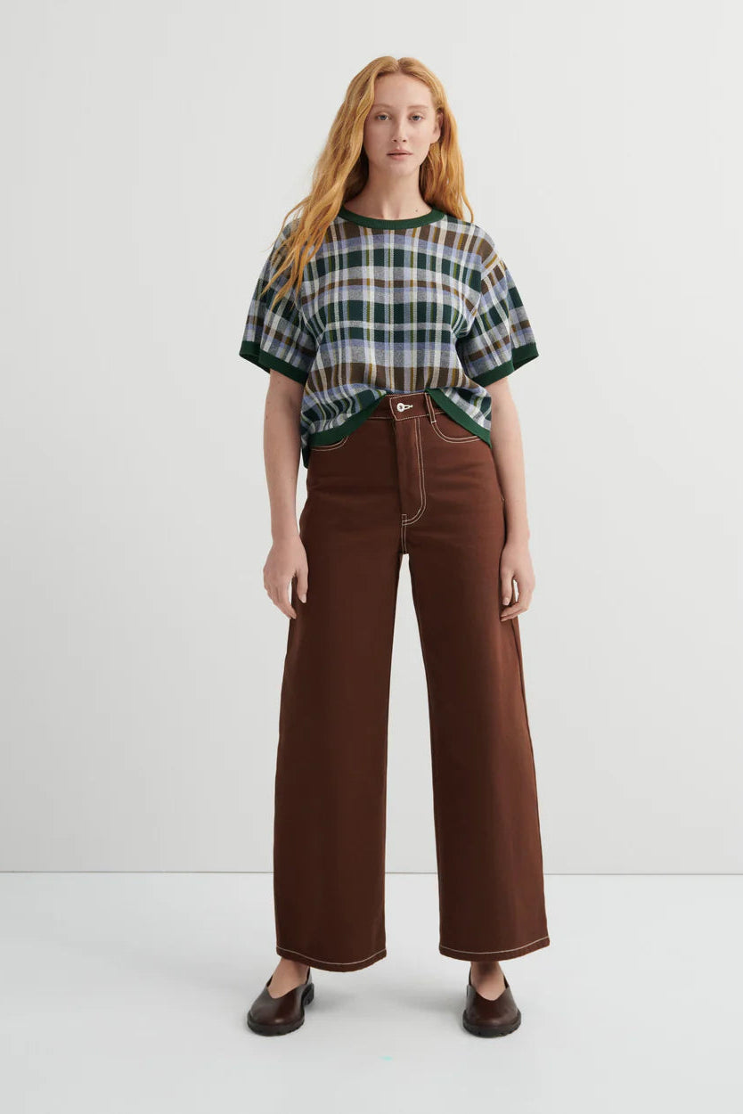 UNITY JEANS (Brown Denim)