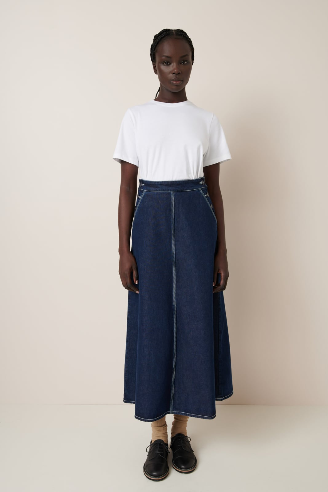 PIPER SKIRT (Indigo Denim)