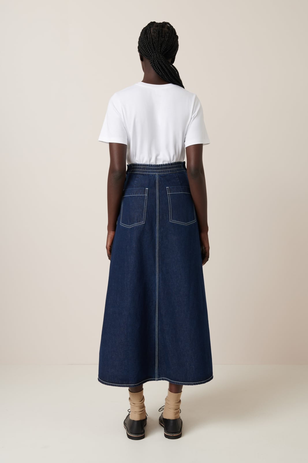 PIPER SKIRT (Indigo Denim)