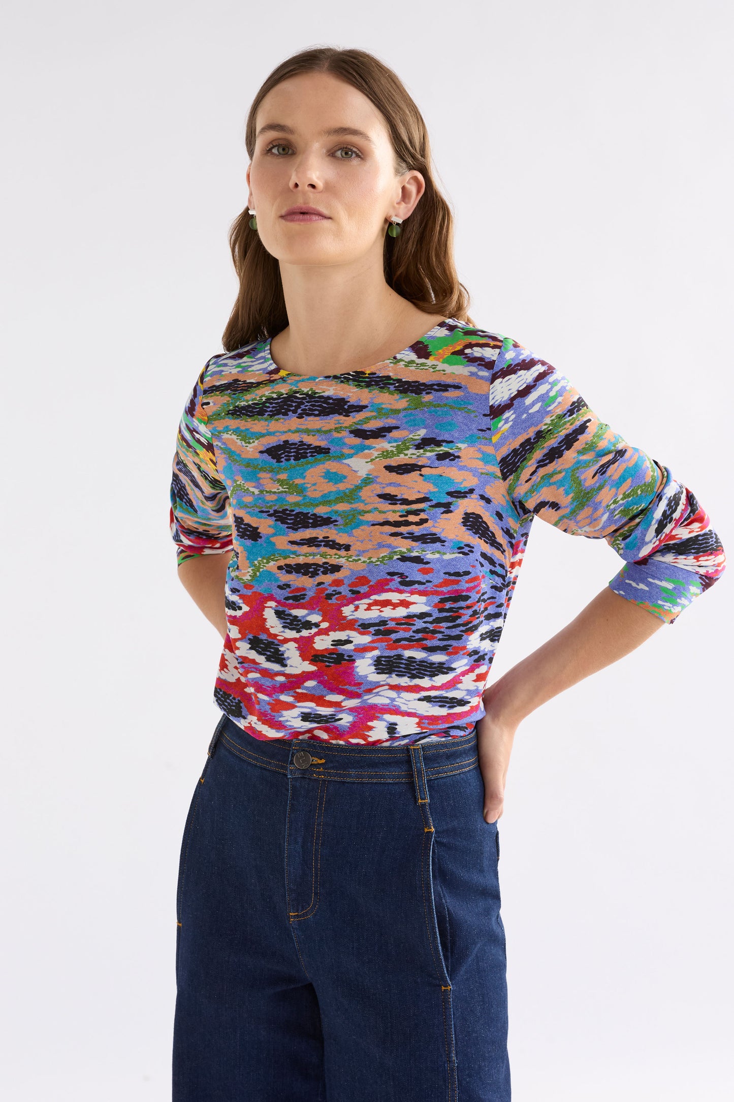 DEGA TOP (Serp Print)