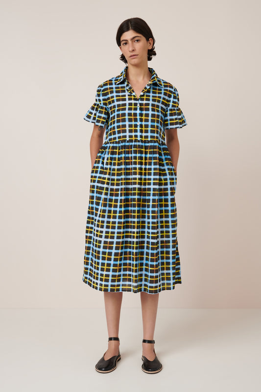 IMPRESSION DRESS (Neon Tartan)