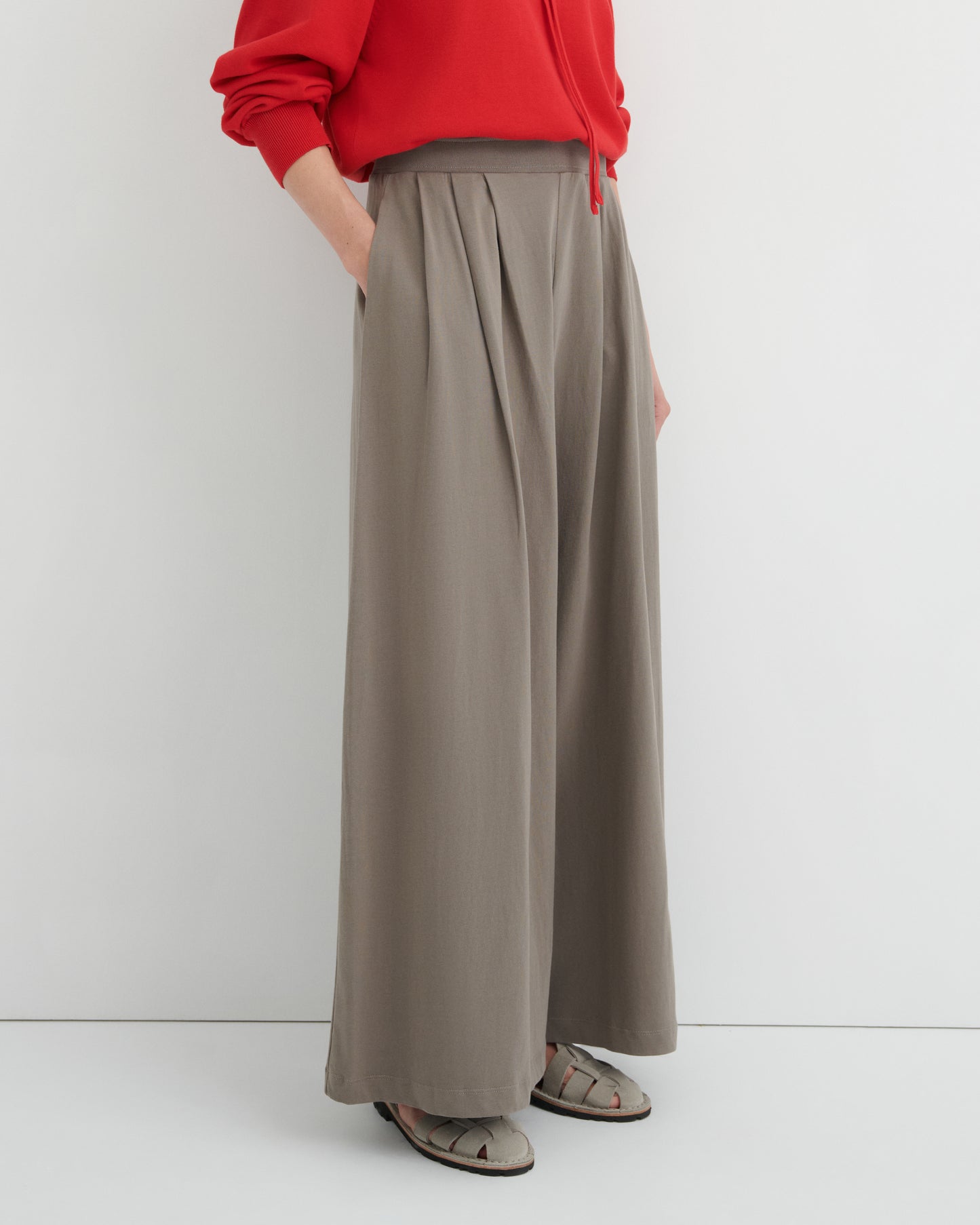 DRAPE PANT (Flint)