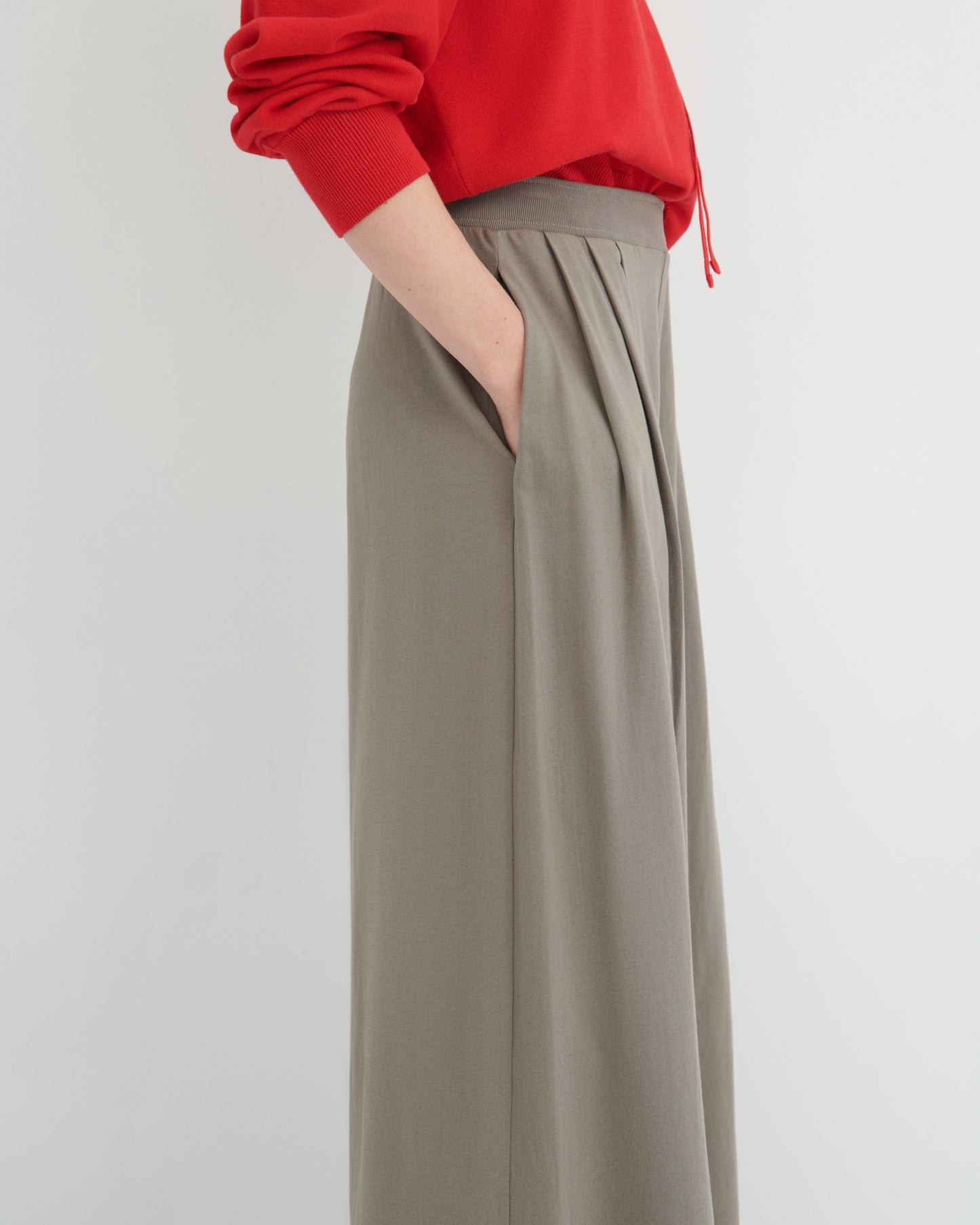 DRAPE PANT (Flint)