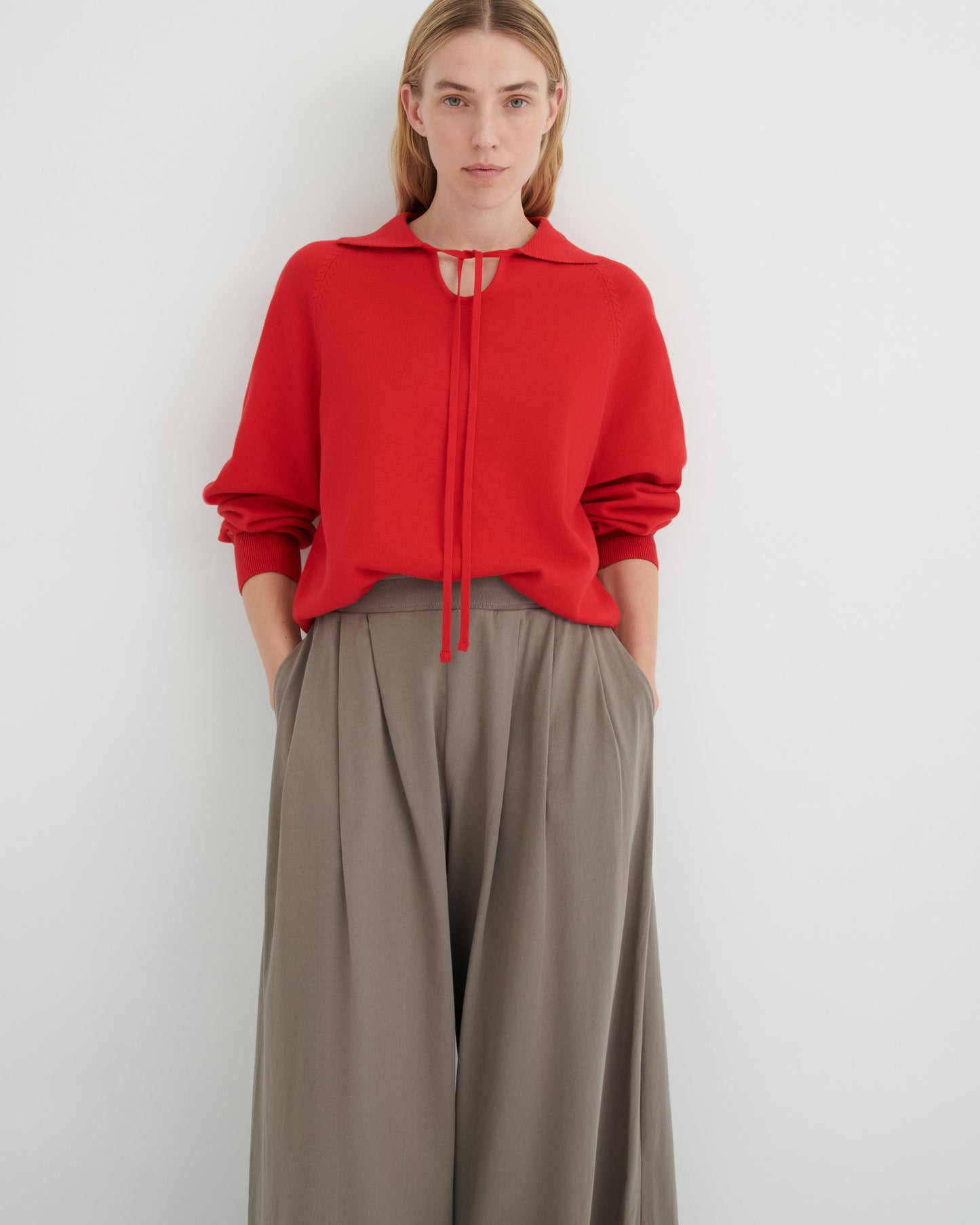 DRAPE PANT (Flint)