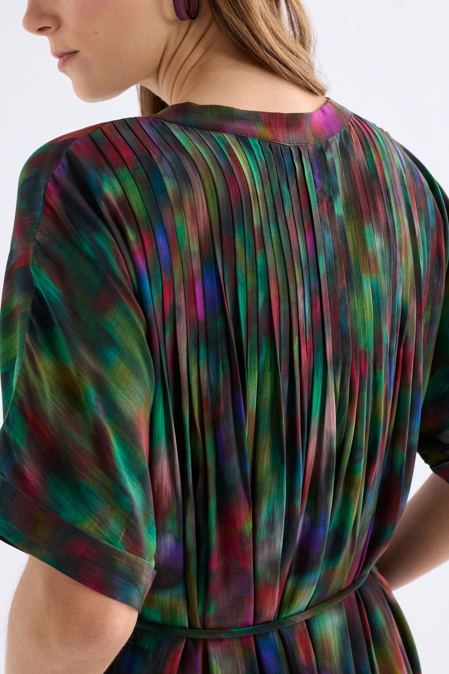 MALO SHIRT DRESS (Jord Print)