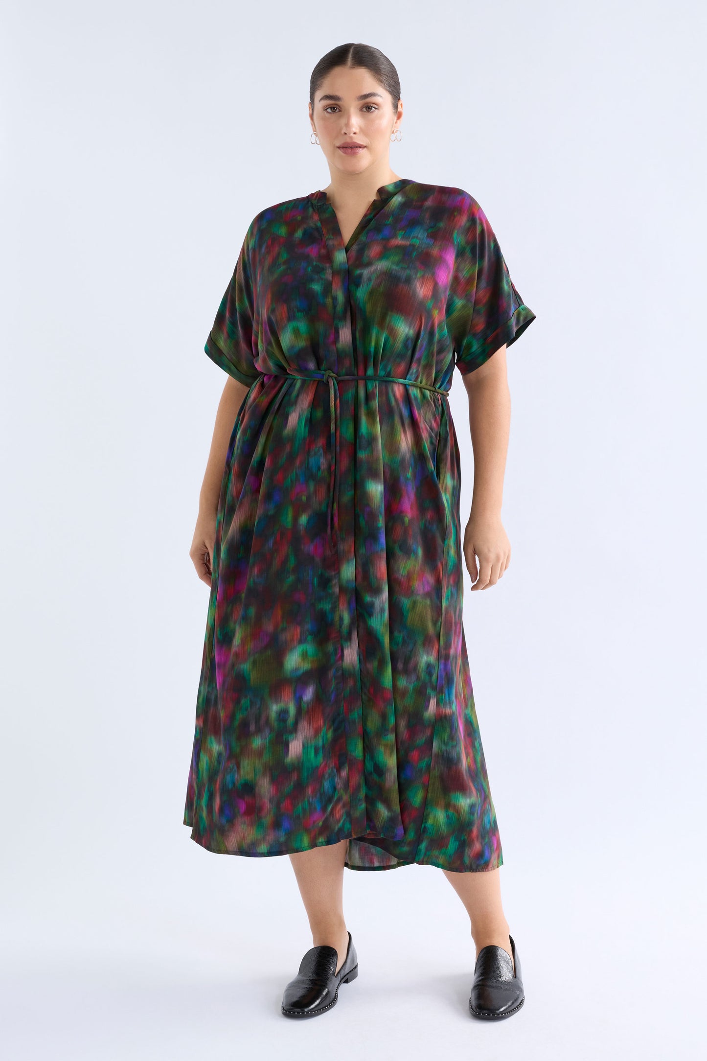 MALO SHIRT DRESS (Jord Print)