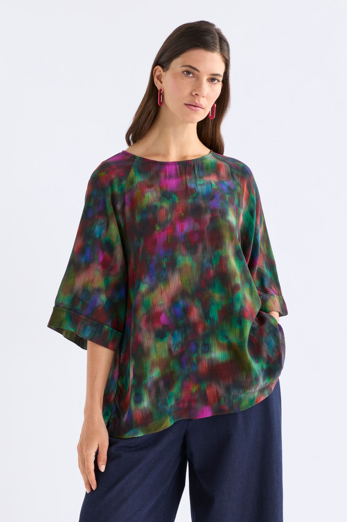 GEDEN TOP (Jord Print)