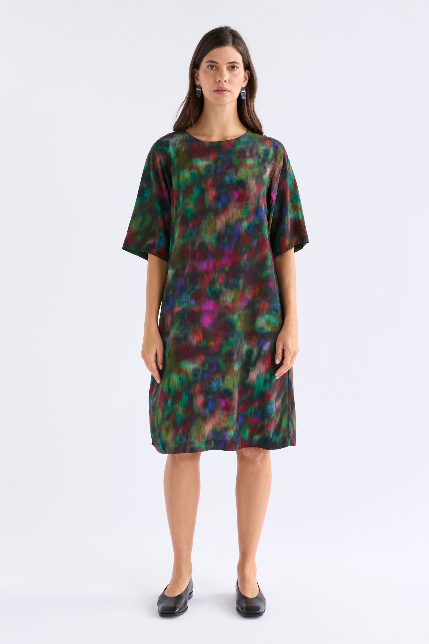 BRUNNEN DRESS (Jord Print)