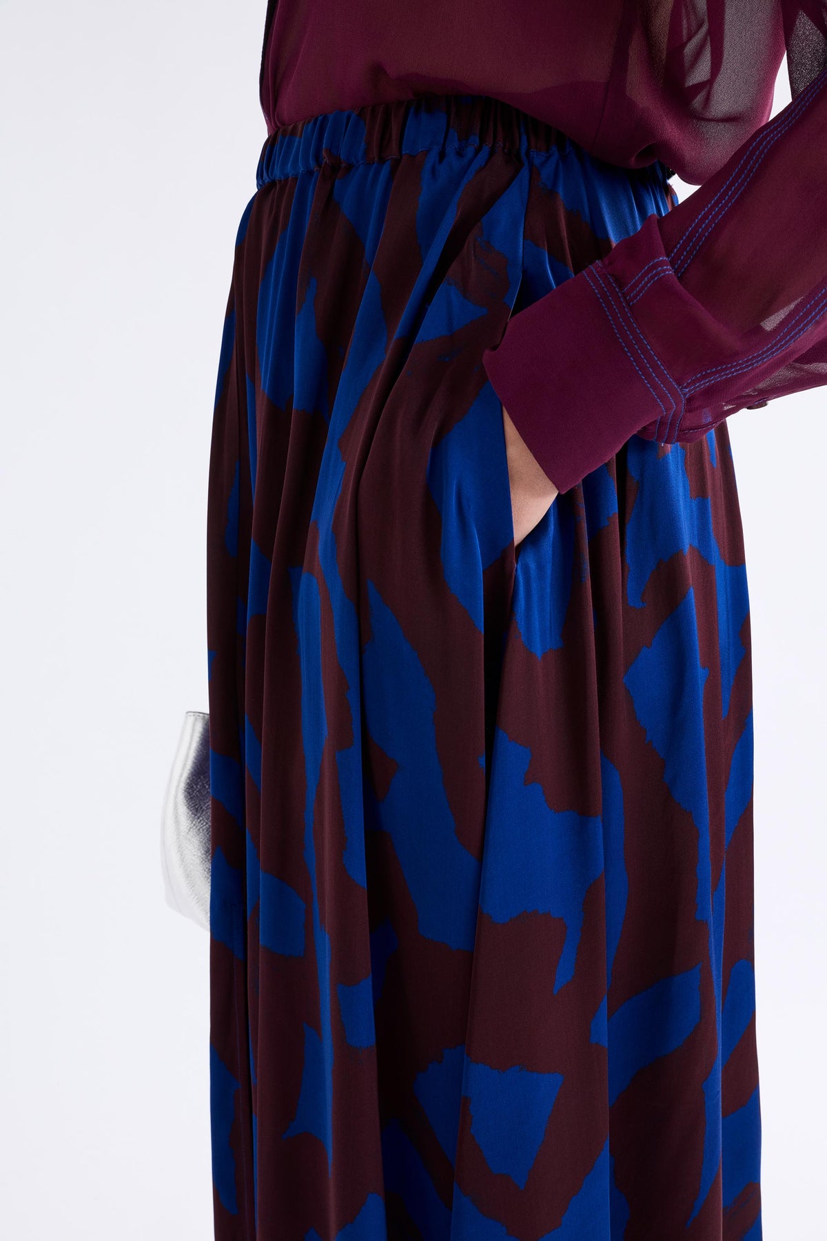 BESA SKIRT (Vaar Print/Shiraz)