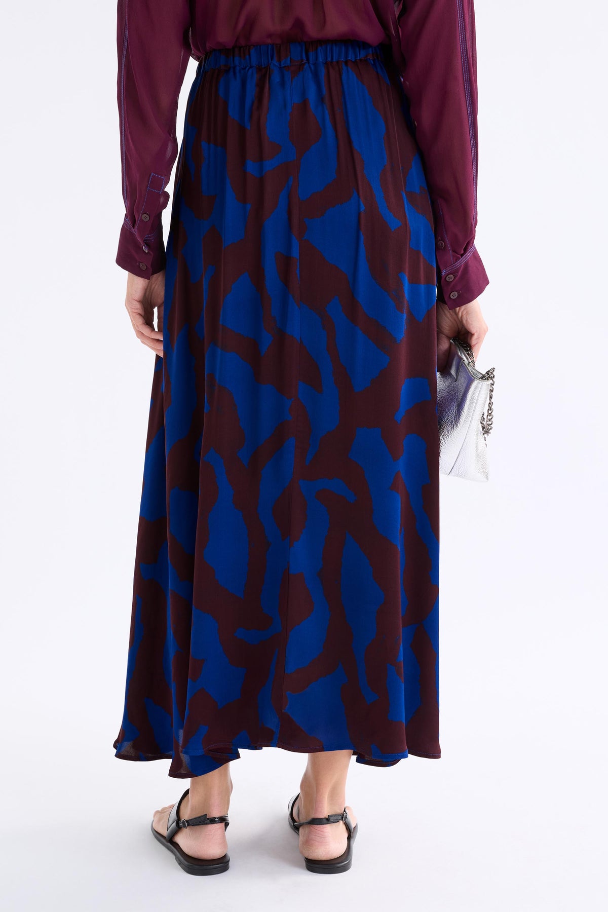 BESA SKIRT (Vaar Print/Shiraz)