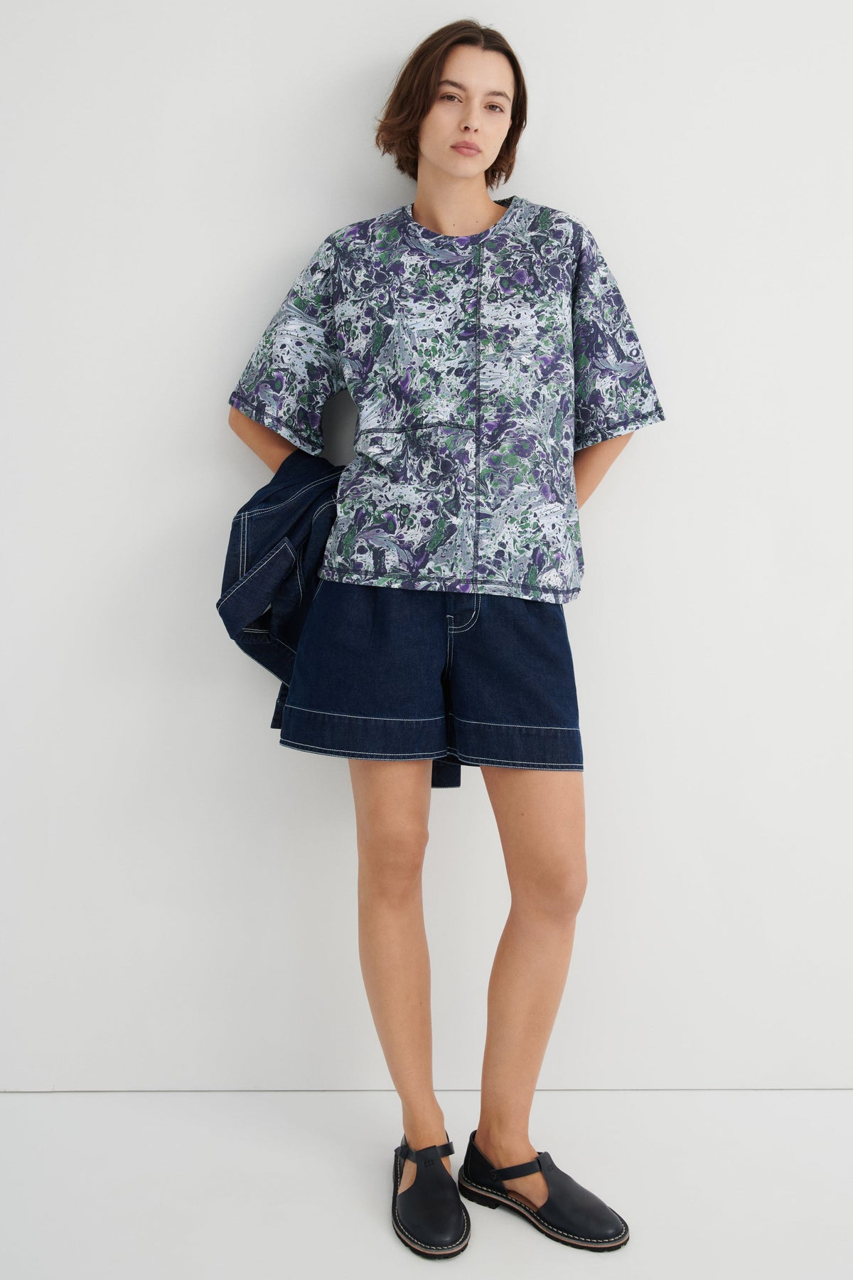 MONTAGE TEE (Marbled)