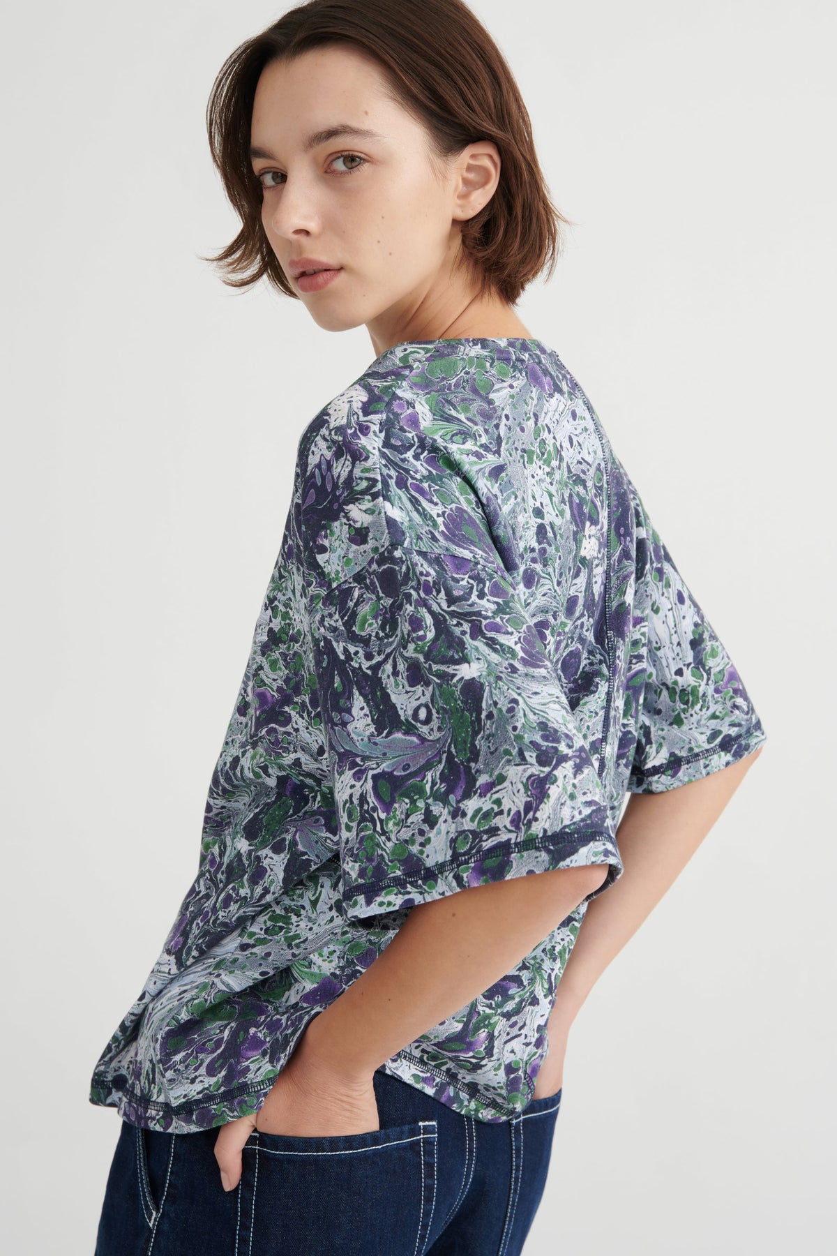 MONTAGE TEE (Marbled)
