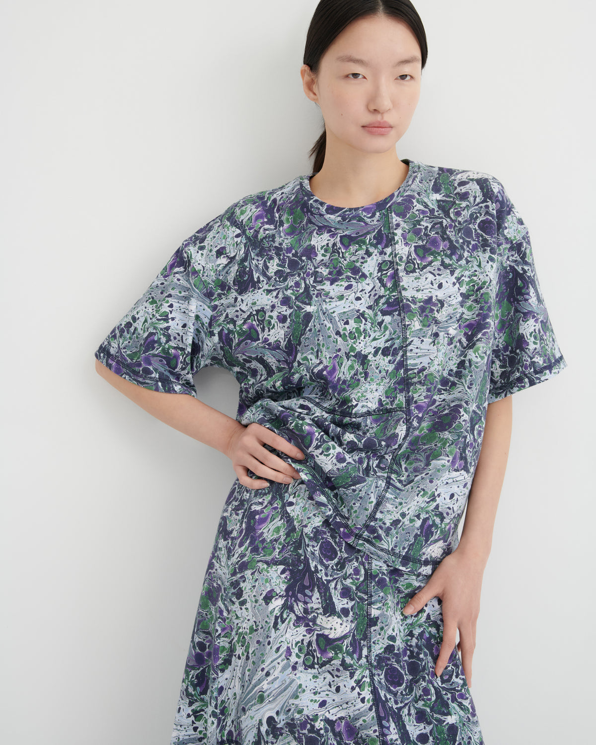 MONTAGE TEE (Marbled)