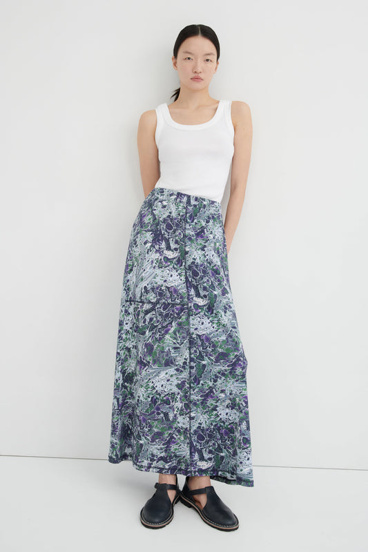 MONTAGE SKIRT (Marbled)