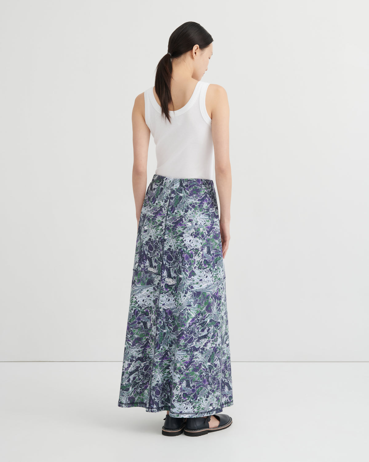 MONTAGE SKIRT (Marbled)