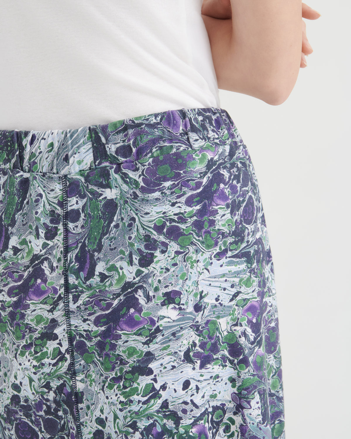 MONTAGE SKIRT (Marbled)